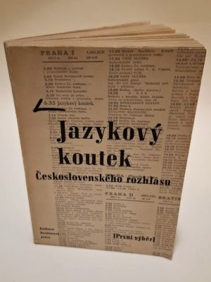 Jazykový koutek (první výběr), vydání z roku 1949