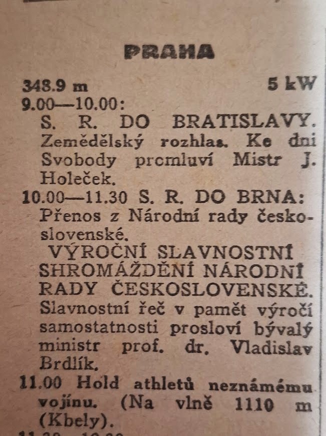 stanice Praha, 28.10.1927